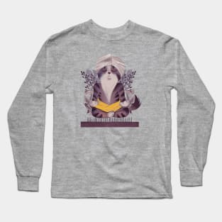 Meditative  cat Long Sleeve T-Shirt